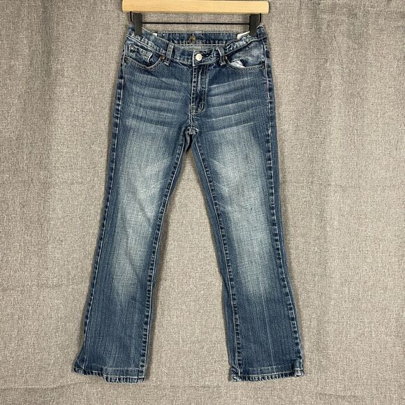 7 For All Mankind Denim - 7 For All Mankind Jeans Womens 29 Blue Roxanne Zip Fly Stretch